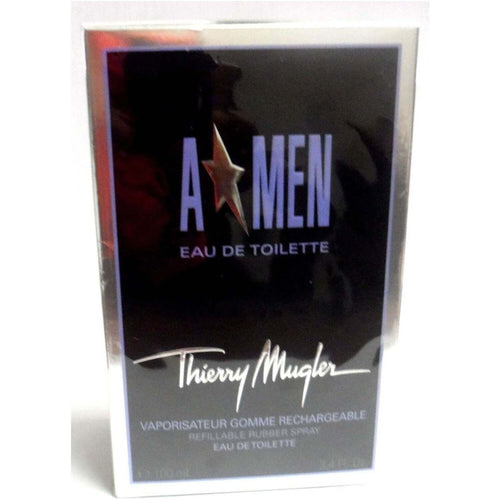 Thierry Mugler ANGEL AMEN (Refillable Rubber Spray) by Thierry Mugler for men 3.3 / 3.4 oz edt New in Box at $ 37.14