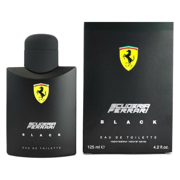 Scuderia Ferrari Black by Ferrari 4.2 oz EDT Cologne Men New In Box