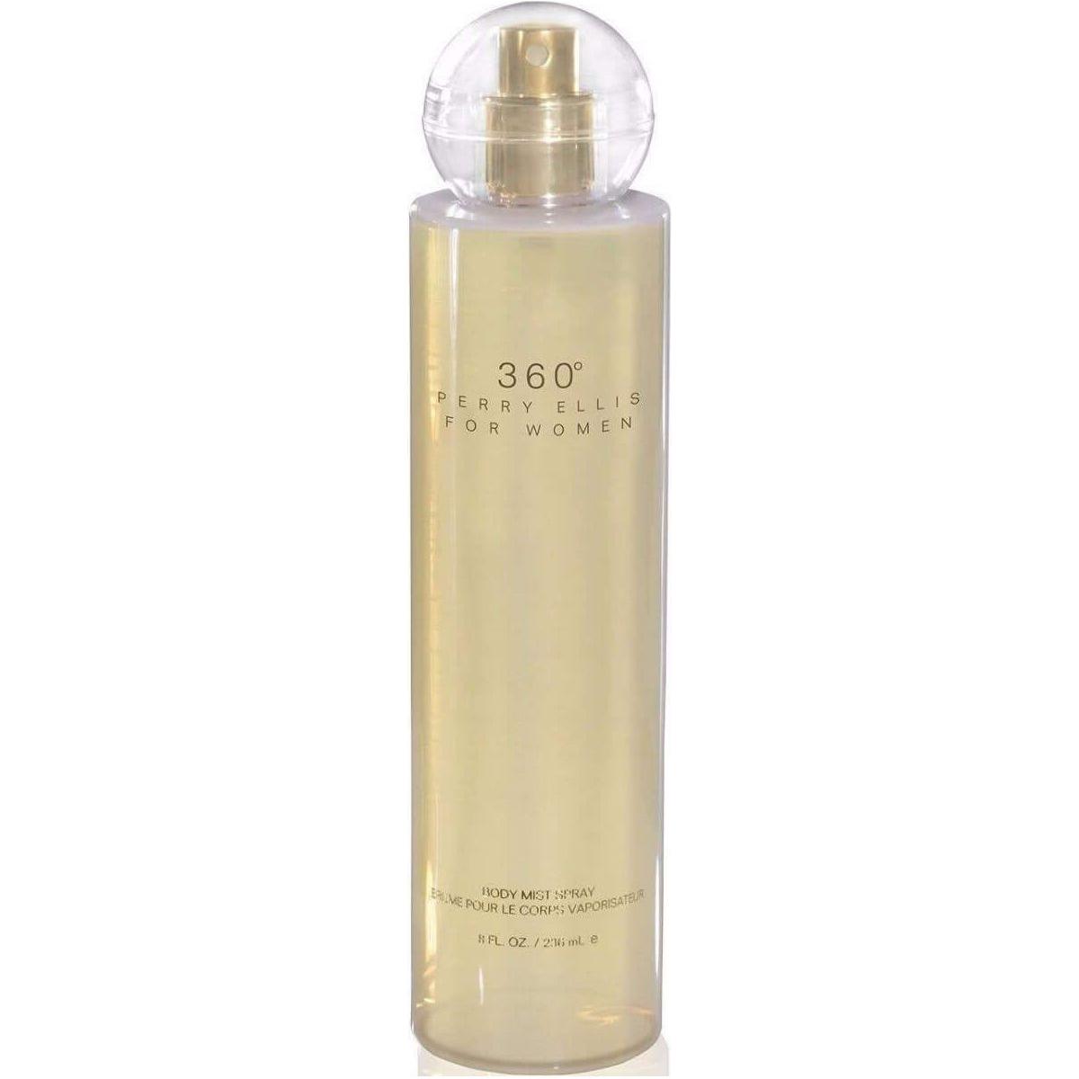 360 women Perry Ellis Body Mist 8 oz New 844061014480