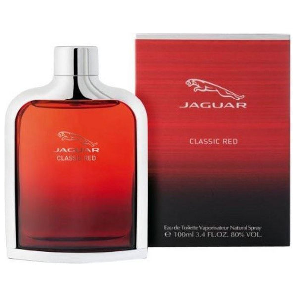 JAGUAR CLASSIC RED by Jaguar edt Spray for Men 3.3 / 3.4 oz NEW in BOX