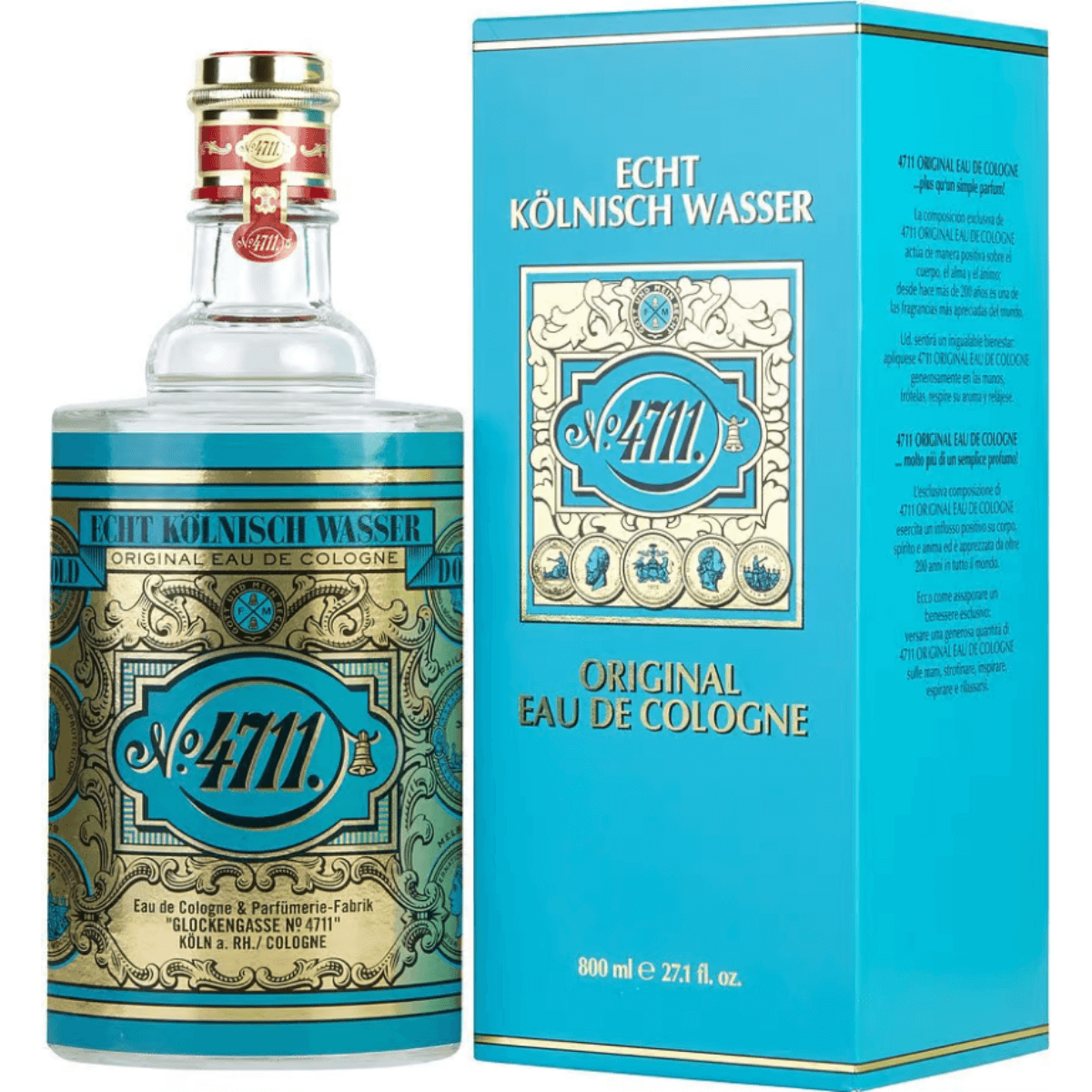 4711 by Maurer & Wirtz cologne for unisex EDC 27.1 oz New in Box 4011700740031
