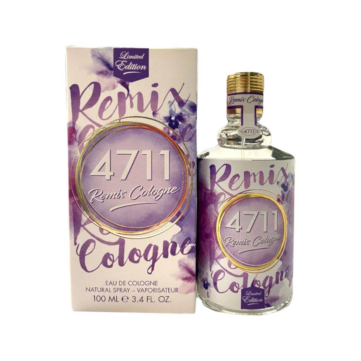 4711 Remix Lavender Limited Edition Unisex EDC 3.3/3.4 oz New Box 4011700747573
