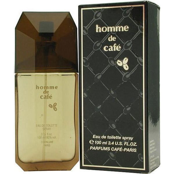 HOMME DE CAFE by Cofinluxe for men Cologne 3.3 / 3.4 oz edt Spray NEW IN BOX