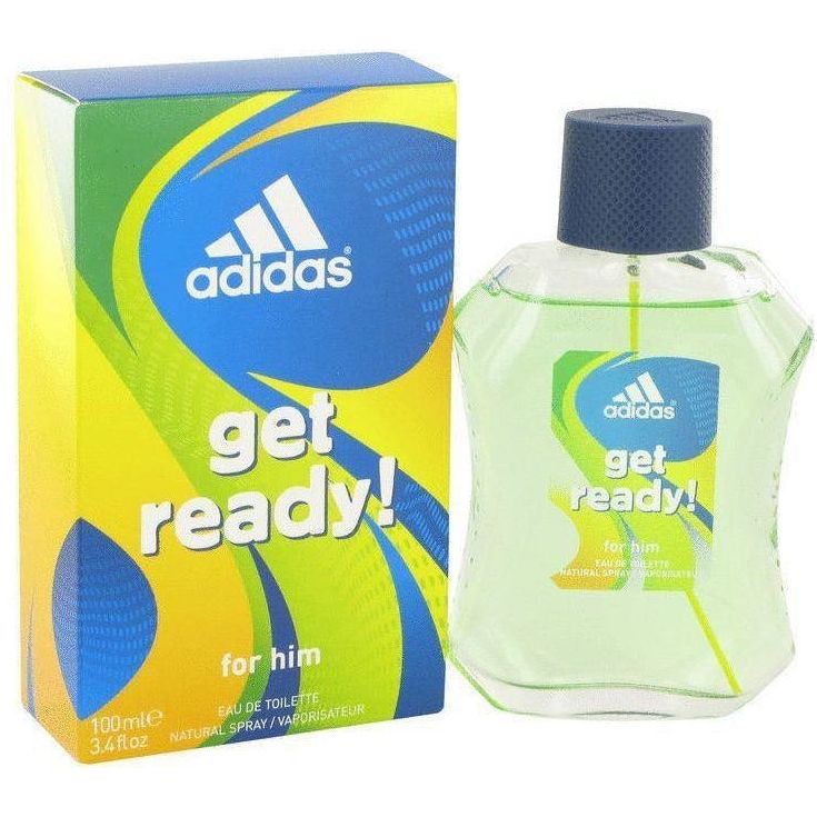 Adidas GET READY ! Adidas men cologne edt 3.4 oz 3.3 NEW IN BOX at $ 19.06
