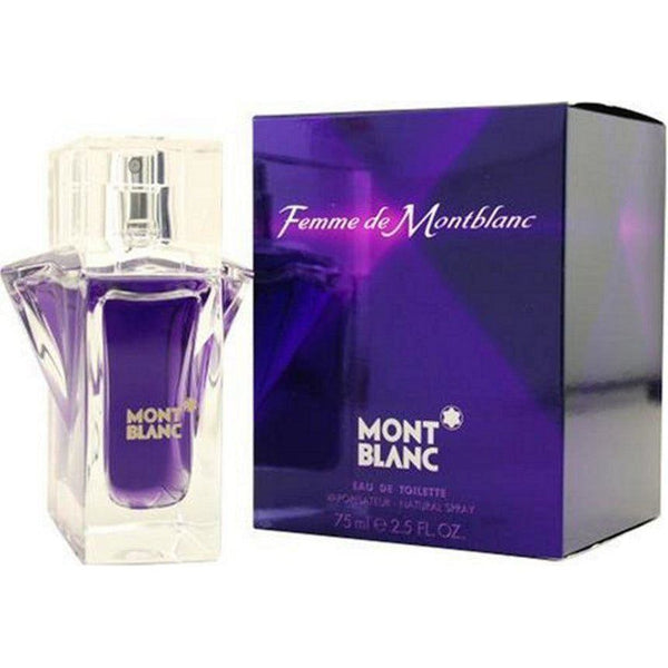 FEMME DE MONT BLANC by Mont Blanc for women 2.5 oz edt spray perfume NEW IN BOX