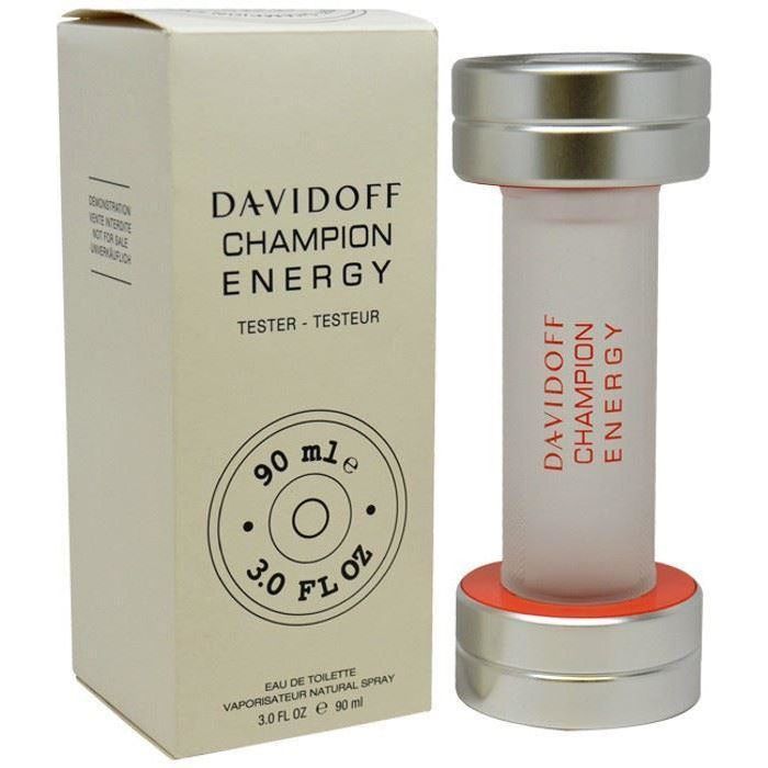 Davidoff CHAMPION ENERGY by Davidoff Spray 3.0 oz edt NEW tester at $ 21.82