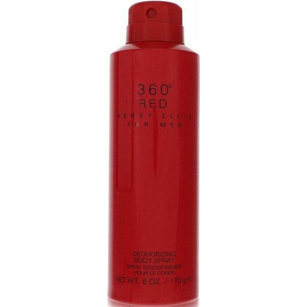 360 RED Men by Perry Ellis 6.0 oz Deodorizing Body Spray