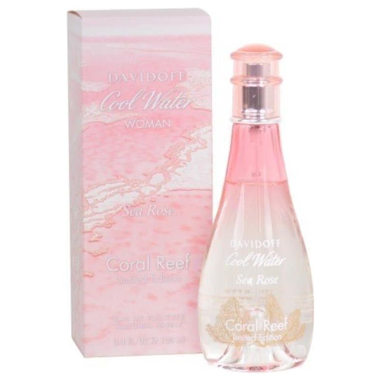 Davidoff COOL WATER WOMAN SEA ROSE CORAL REEF Davidoff 3.4 / 3.3 oz edt NEW IN BOX at $ 24.44