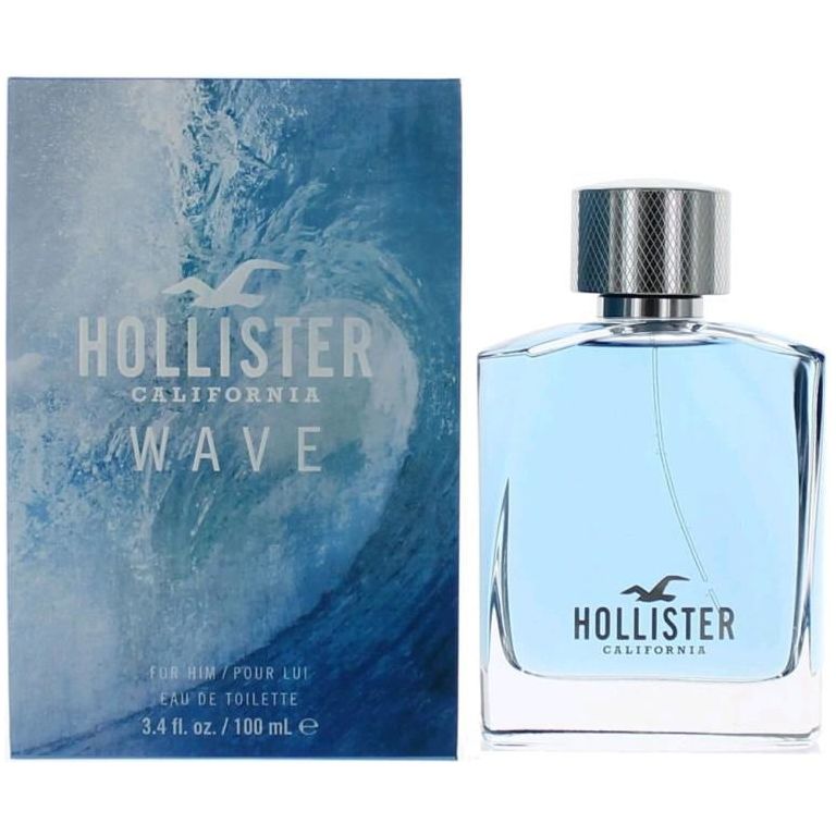 Hollister WAVE By Hollister California for him 3.4 oz 3.3 edt cologne New In Box at $ 21.53