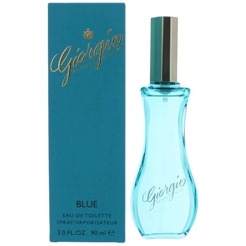 Giorgio of Beverly Hills GIORGIO BLUE Giorgio Beverly Hills women perfume edt 3.0 oz NEW IN BOX at $ 13.99