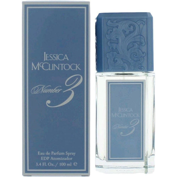 Number # 3 by Jessica McClintock 3.3 / 3.4 oz EDP Perfume for Women New in Box
