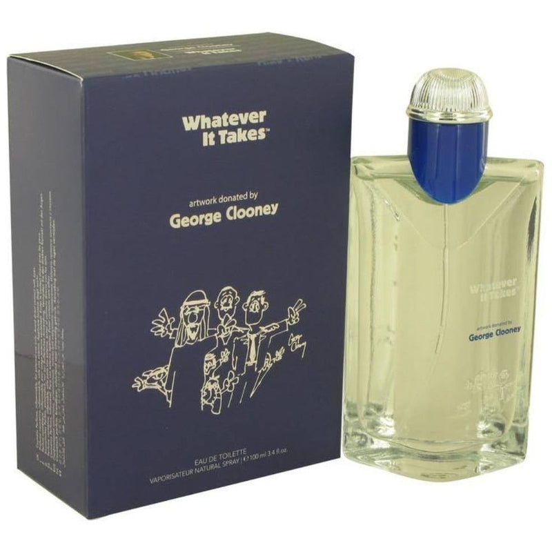 Apple Beauty Whatever It Takes George Clooney cologne men EDT 3.3 / 3.4 oz New in Box at $ 10.14