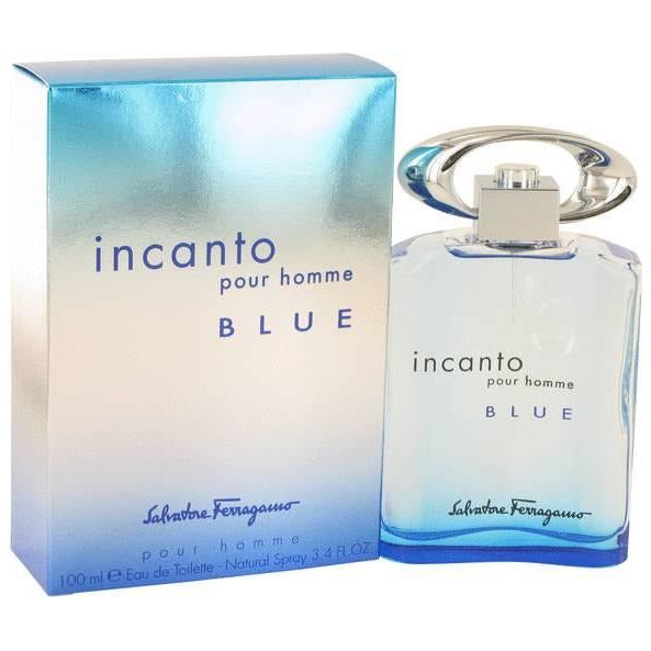 Salvatore Ferragamo INCANTO BLUE pour homme by Salvatore Ferragamo 3.4 oz EDT For Men New in Box at $ 21.64