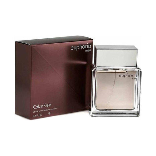Calvin Klein EUPHORIA MEN Calvin Klein 3.3 / 3.4 oz EDT Cologne for Men NEW IN BOX at $ 25.09
