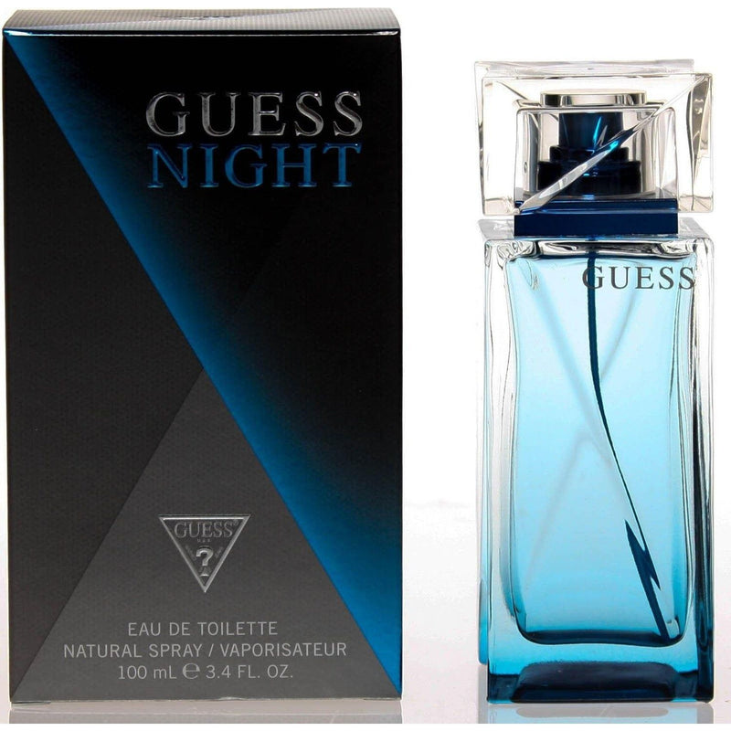 Guess GUESS NIGHT men 3.4 oz 3.3 edt cologne spray NEW IN BOX at $ 16.86