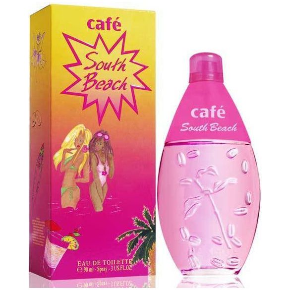 Cafe South Beach by Cofinluxe for women edt 3.0 oz New in Box