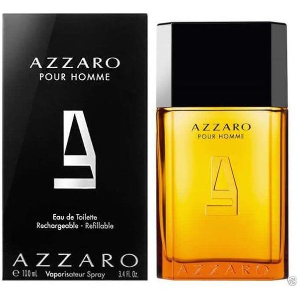 AZZARO pour HOMME 3.3 / 3.4 oz EDT Cologne for Men New In Box (Rechargeable)