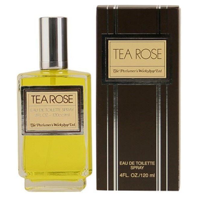 The Perfumer's Workshop Tea Rose by Perfumer's Workshop 4.0 / 4 oz EDT For Women New In Box at $ 10.66