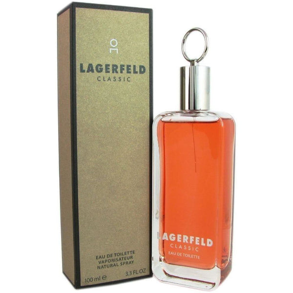 LAGERFELD CLASSIC by Karl Lagerfeld 3.3 / 3.4 oz EDT Cologne for Men New In Box