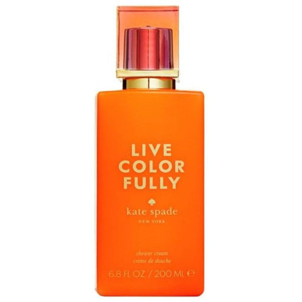 Live Colorfully Kate Spade New York Shower Cream 6.8 oz NEW TESTER