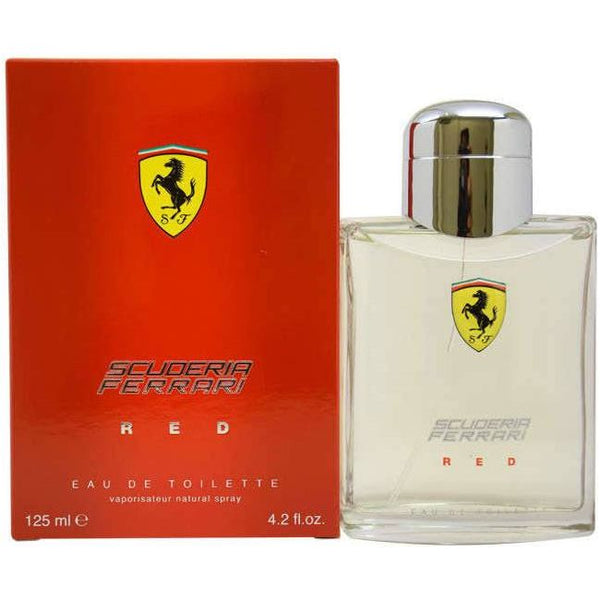 Scuderia Ferrari Red by Ferrari 4.2 oz edt Cologne Men New in Box - 4.2 oz / 125 ml
