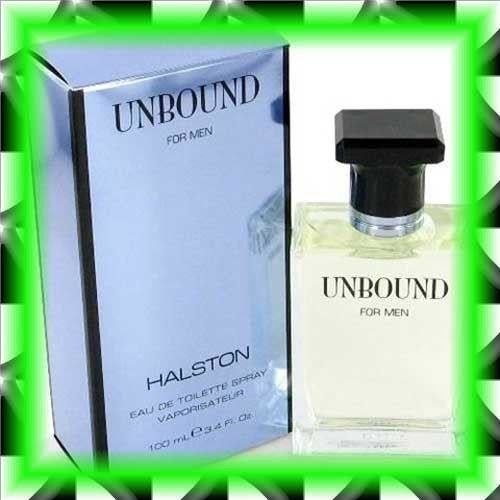UNBOUND for Men by Halston Cologne 3.4 oz New in Box