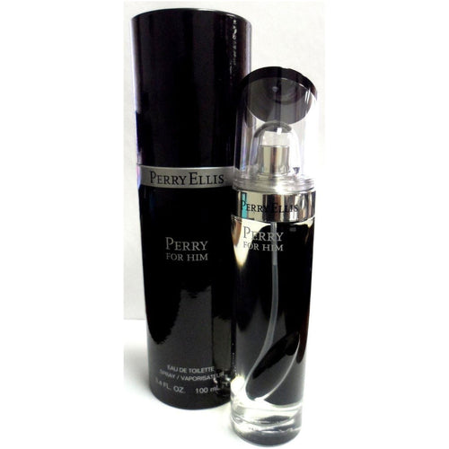 Perry Ellis PERRY FOR HIM BLACK by Perry Ellis for men 3.4 oz 3.3 edt Cologne New in Box at $ 21.26