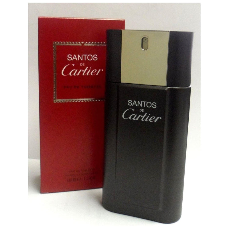 Cartier SANTOS de CARTIER Cologne for Men 3.3 oz / 3.4 oz Spray edt NEW in BOX at $ 34.87