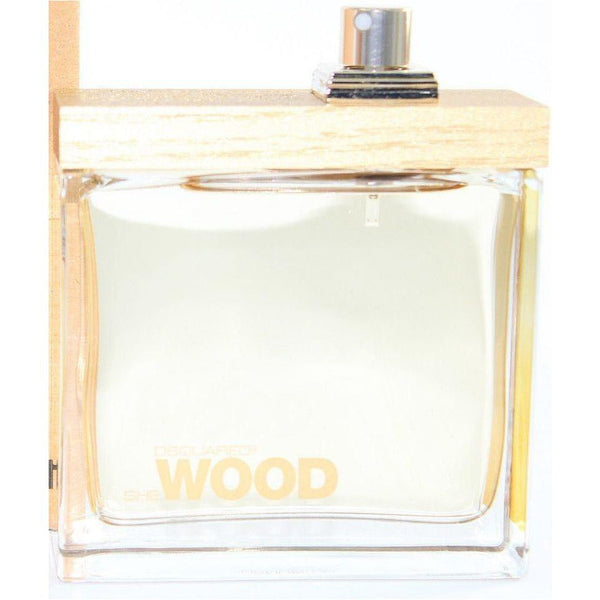 She Wood Golden Light Wood by DSQUARED2 EDP 3.4 NEW TESTER