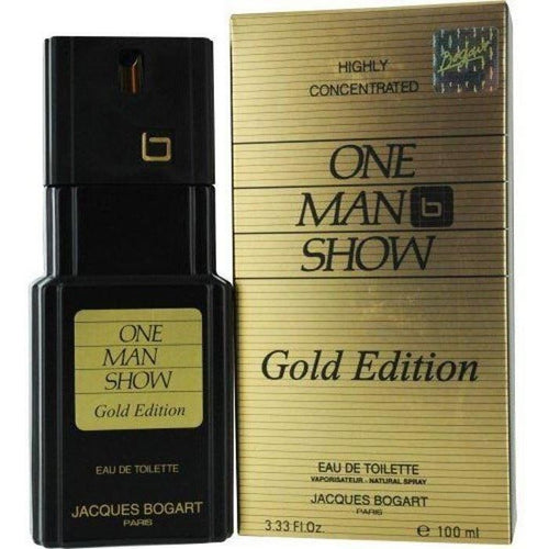 Jacques Bogart ONE MAN SHOW GOLD EDITION by Jacques Bogart 3.3 / 3.4 oz EDT Men New In Box at $ 13.46