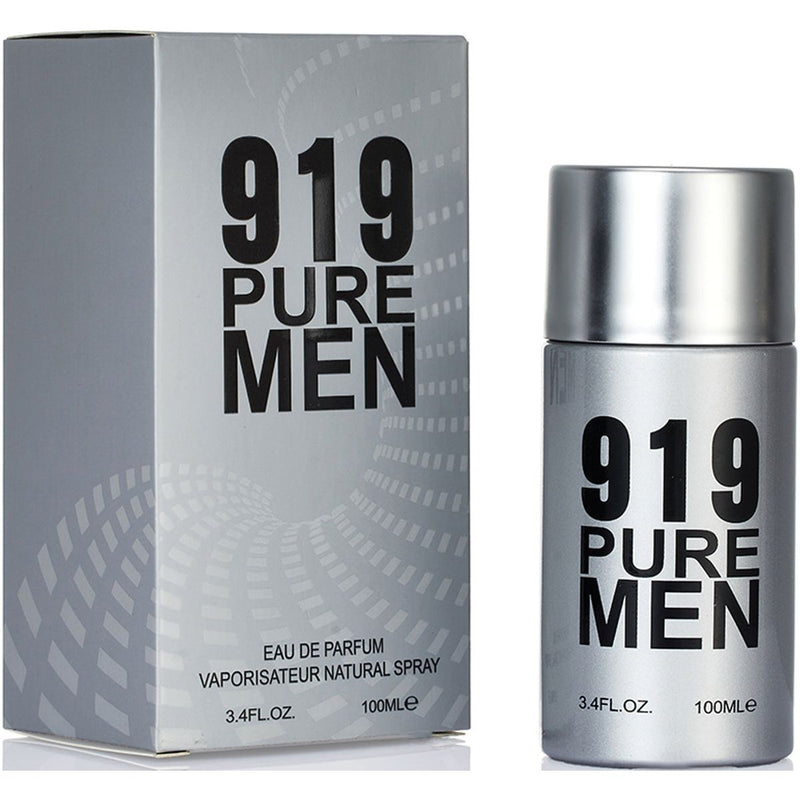 919 Pure Men By Lovali cologne for men EDP 3.3 / 3.4 oz New In Box
