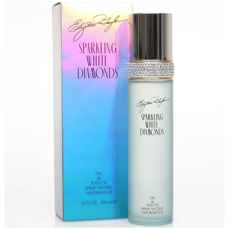 Elizabeth Taylor SPARKLING WHITE DIAMONDS Elizabeth Taylor perfume 3.3 oz 3.4 edt NEW IN BOX at $ 13.92