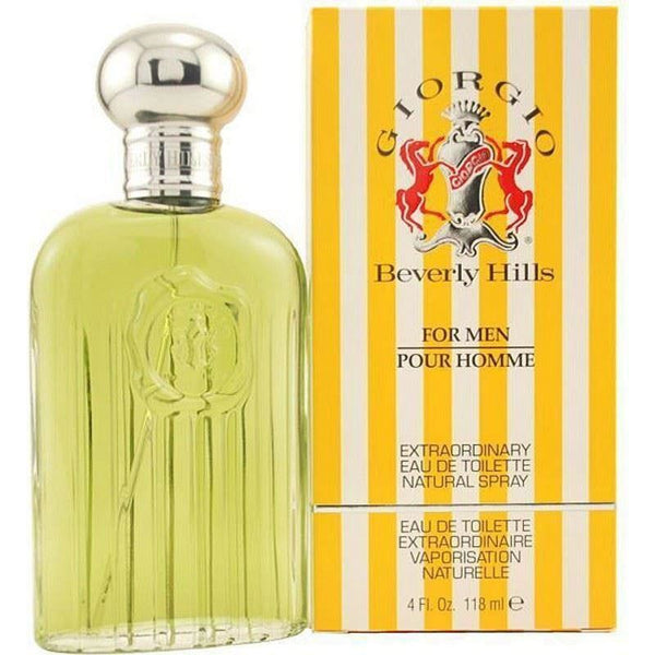 GIORGIO BEVERLY HILLS Pour Homme Cologne 4.0 oz New in Box