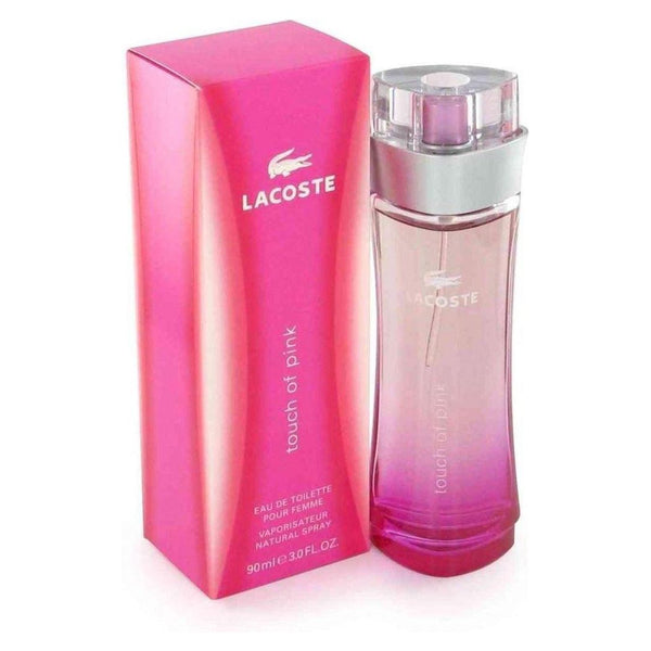 LACOSTE TOUCH OF PINK Perfume 3.0 oz edt NEW IN BOX