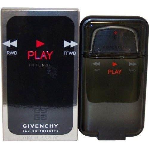 Givenchy PLAY INTENSE by GIVENCHY for Men 3.4 / 3.3 oz EDT Spray NEW IN BOX at $ 48.29