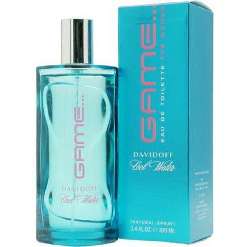 Davidoff COOL WATER GAME by Davidoff 3.4 oz edt 3.3 for Women New in Box Sealed at $ 24.64