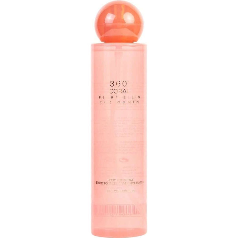 Perry Ellis 360 coral by Perry Ellis for Women Body Mist 8 oz New at $ 10.5
