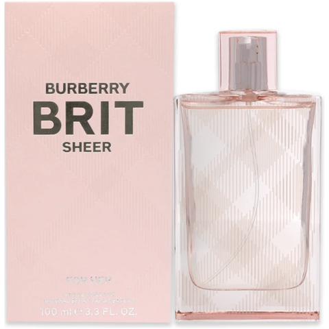 Burberry brit perfume 3.3 oz deals