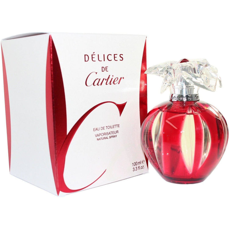Cartier DELICES DE CARTIER for Women 3.3 oz / 3.4 oz Perfume New in Box at $ 48.99