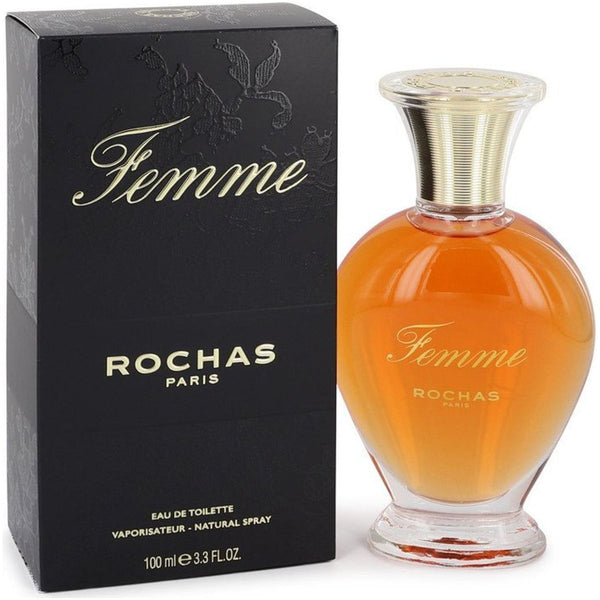 FEMME by Rochas 3.3 / 3.4 oz EDT Perfume For Women New in Box