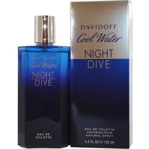 Cool Water Night Dive by Davidoff 4.2 oz EDT Spray for Men