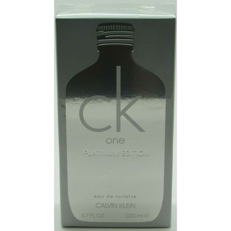 Calvin Klein CK One Platinum Edition by Calvin Klein for unisex EDT 6.7 oz 6.8 New IN Box at $ 49.79