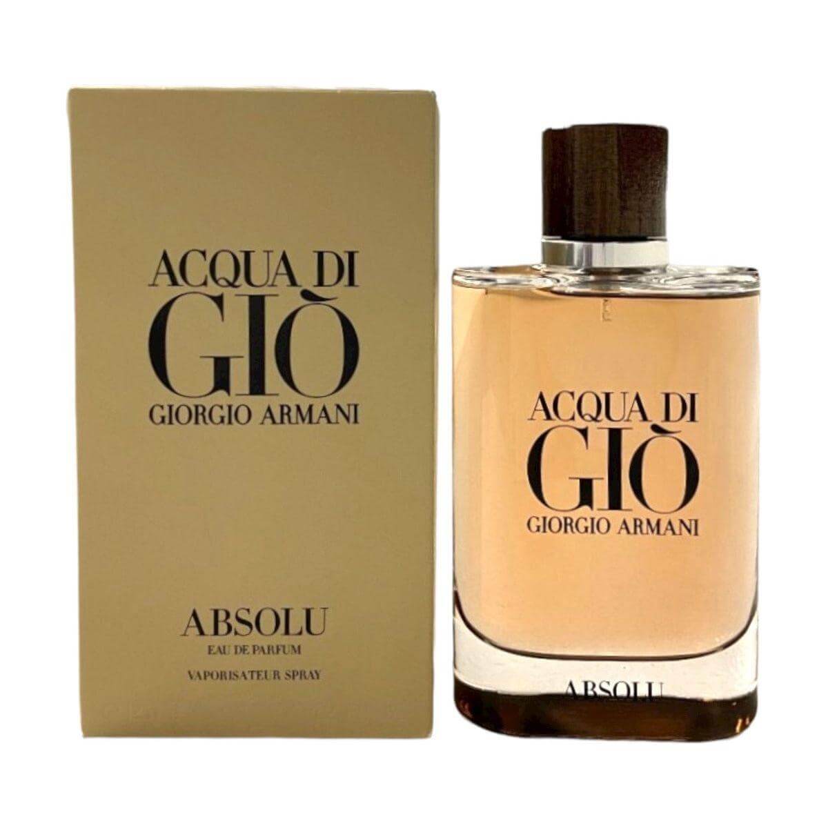 Acqua Di Gio Absolu by Giorgio Armani cologne for men EDP 4.2 oz New In Box 3614271992932