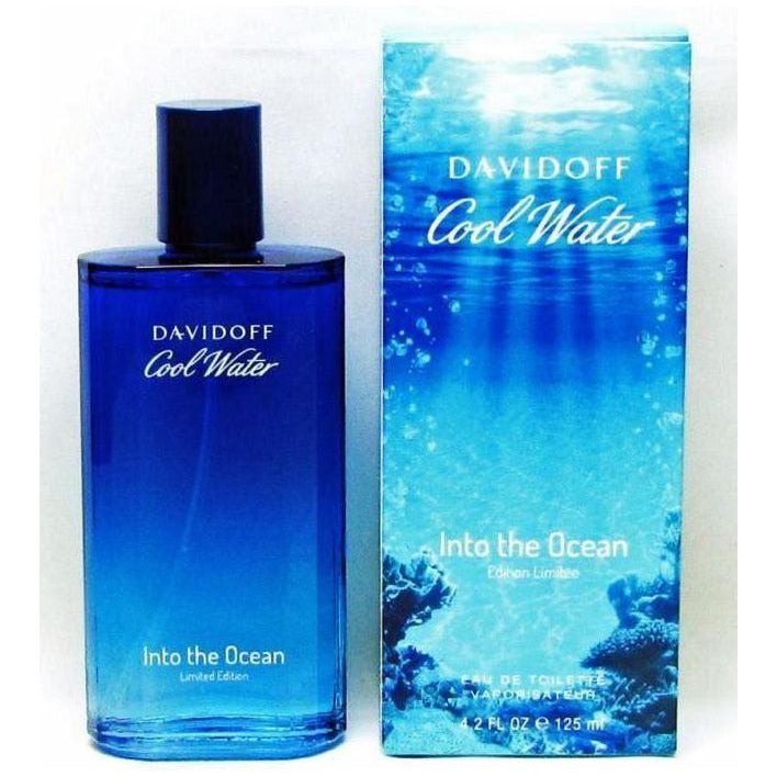 Davidoff COOL WATER INTO THE OCEAN Limited Edition by Davidoff 4.2 oz edt New in Box at $ 27.36