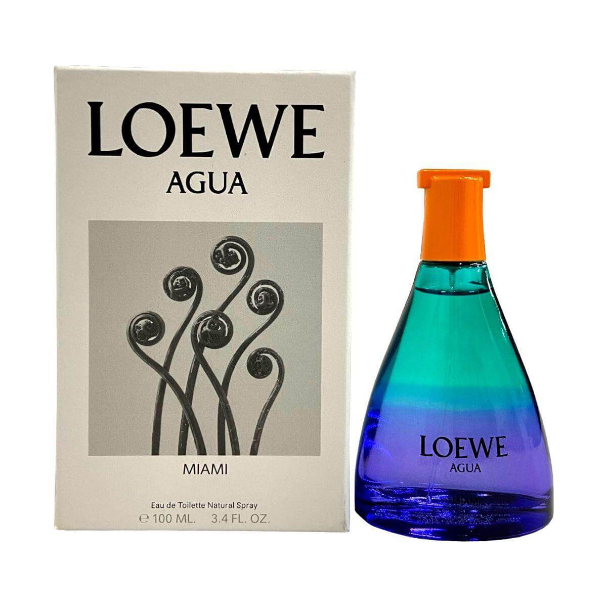 Agua Miami by Loewe for unisex EDT 3.3 / 3.4 oz New In Box 8426017059473