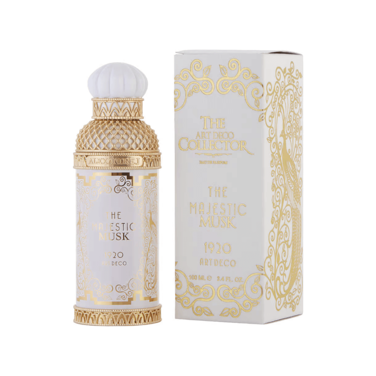 Alexandre J The Art Deco Majestic Musk Unisex EDP 3.3/3.4 oz New Box 3701278601001