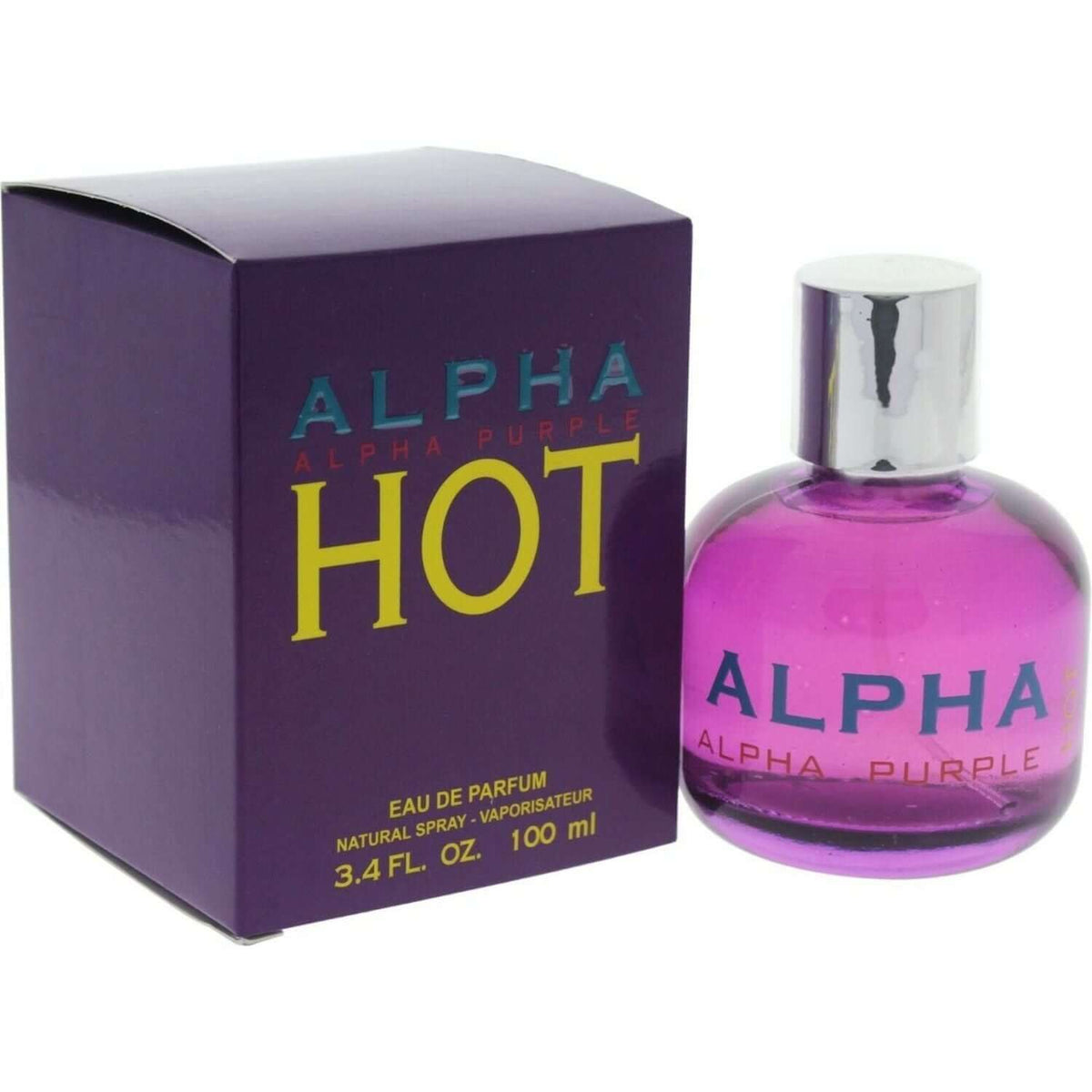 Alpha Purple Hot By Alpha perfume for women EDP 3.3 / 3.4 oz New in Box 6947267012213