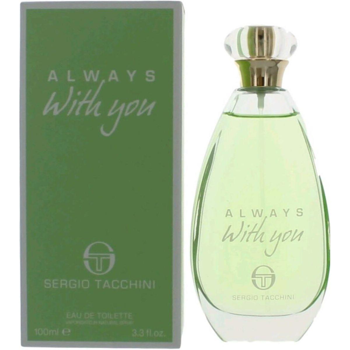 Always with You by Sergio Tacchini for women EDT 3.3 / 3.4 oz New in Box 8002135119000