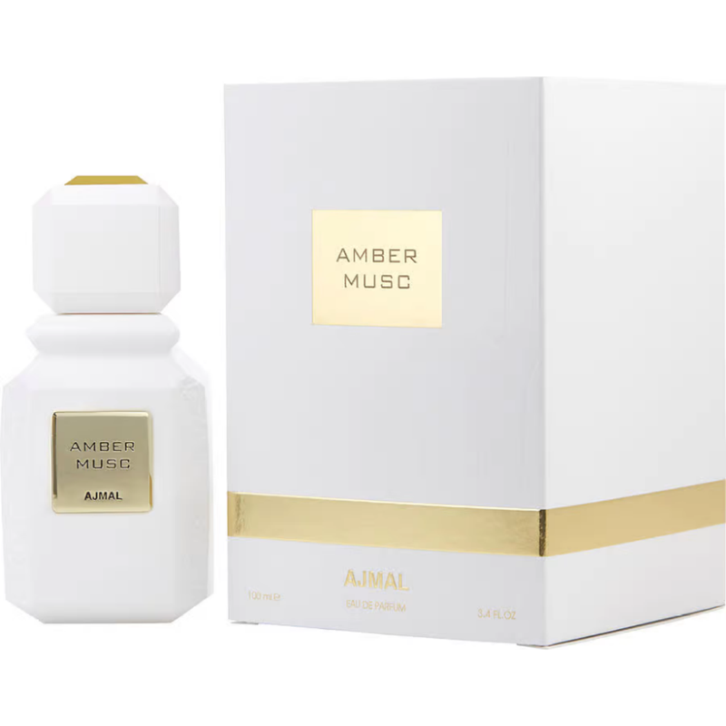 Amber Musc by Ajmal for Unisex EDP 3.3 / 3.4 oz New In Box