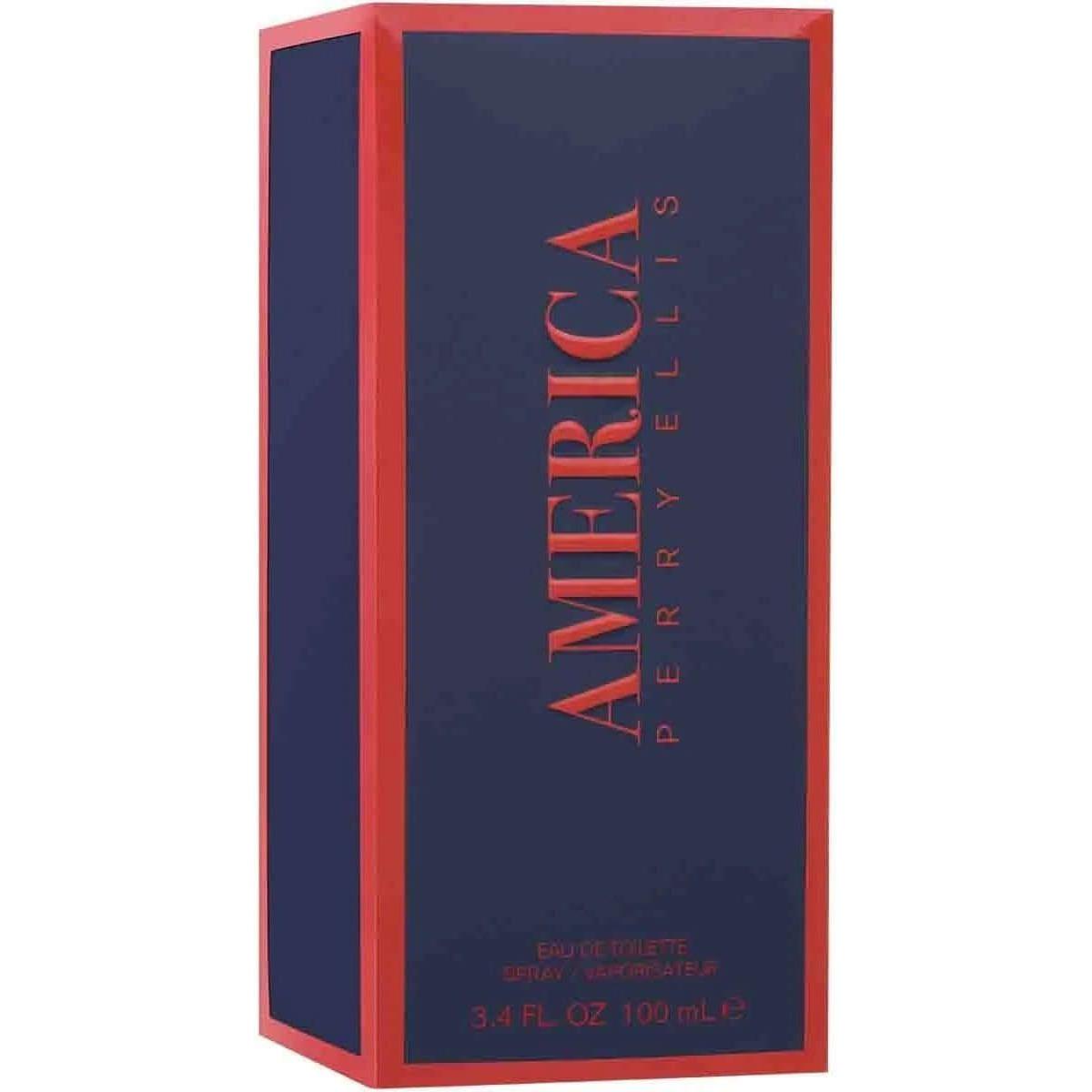 America By Perry Ellis cologne for men EDT 3.3 / 3.4 oz New in Box 844061013391